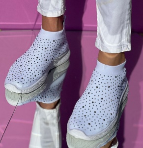 Pantofi Sport Cod: A02 White