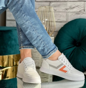 Pantofi Sport Cod: A55 White/Grey