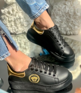 Pantofi Sport Cod: FCL701-4 Black/Gold
