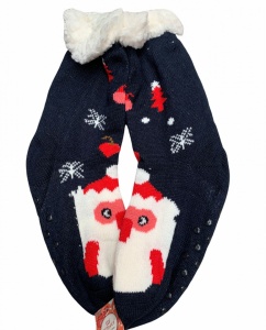 Sosete Imblanite Cod: Santa Black