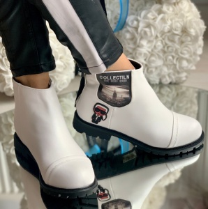 Ghete cod: LEE005 White