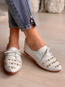 Pantofi Cod: 1602 White