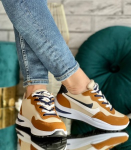 Pantofi sport cod:B088 Camel