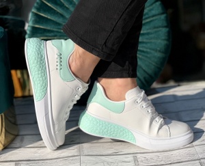 Pantofi sport cod: H-20 White/Green