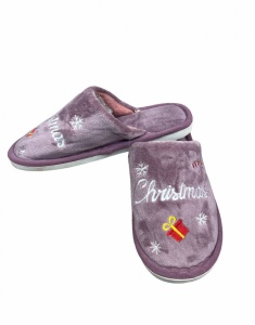 Papuci Cod: Christmas/Purple