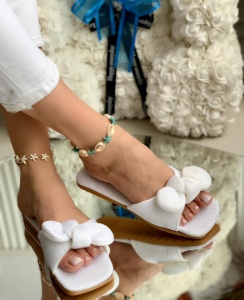 Papuci Dama cod: 888 White