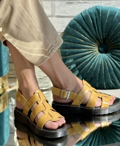 Sandale Cod: W22020-5 Yellow