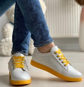 Tenisi cod: 523 White/Yellow
