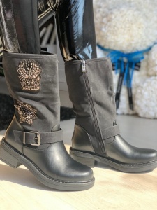 Cizme cod: 18-008 Black