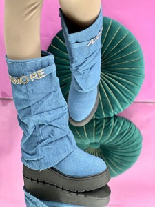 Cizme Cod: ZK8D-ZX8045-03 Denim Blue