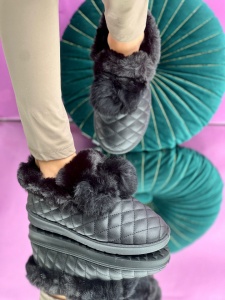 Ghete scurte Cod: ND7711-1Black