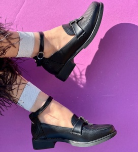 Pantofi Casual Cod:E616Black
