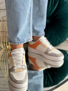 Pantofi sport cod: A28 White/ Orange