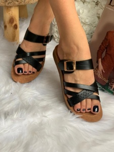 Papuci cod: A-16 Black