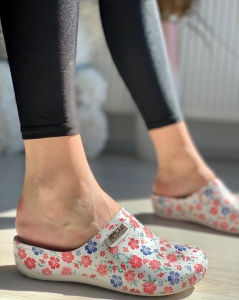 Papuci Dama cod: 112 FLOWER RED