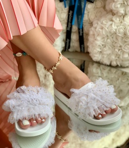 Papuci Dama cod: SS-67 White