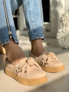 Espadrile cod: F 6603 Beige