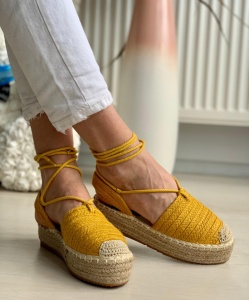 Espadrile Cod: Z8117-1 Yellow