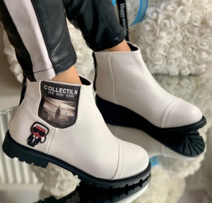 Ghete cod: LEE005 White