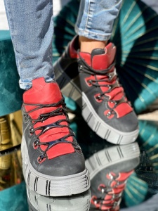Ghete sport cod: Eda Fashion 1 Red