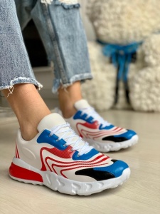 Pantofi Sport Cod: A-0203 Red/Blue