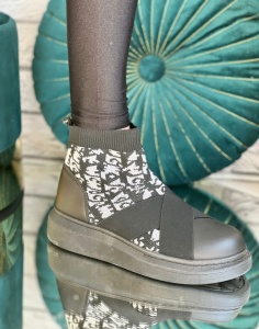 Pantofi sport cod: AB108Black/Flower