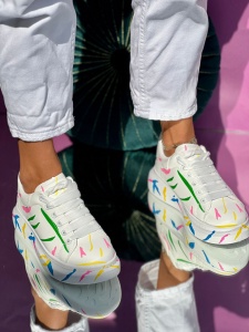 Pantofi Sport Cod: B977-2 White/Color
