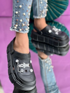 Saboti (CROCS) Cod: F-120 Black