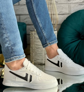 Pantofi Sport Cod: M-3 White/Black
