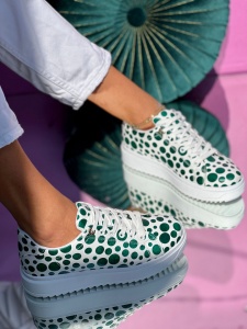 Pantofi Sport Cod: SX81 White/Green