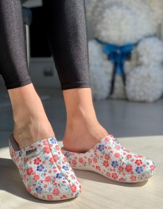 Papuci Dama cod: 112 FLOWER RED