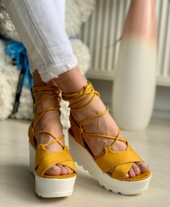 Sandale cod: Y631 YELLOW