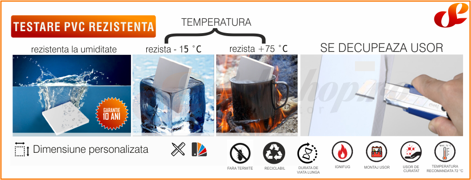 Testare materiale pvc