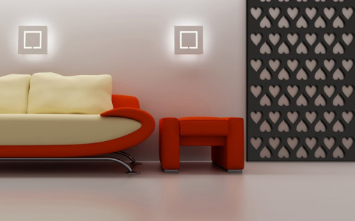 PERETE DECORATIV HEARTS