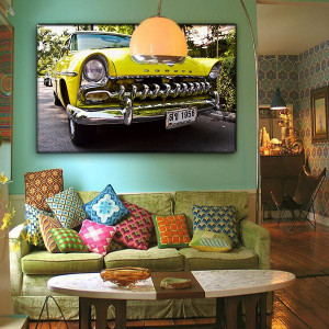 TABLOU YELLOW CAR