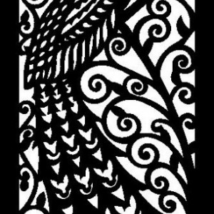 Panou traforat Peafowl