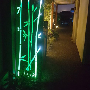 Gard metalic decupat GREEN