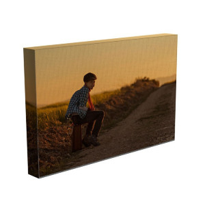 TABLOU THE BOY WITH THE SUITCASE