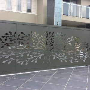 Poarta metalica decupata TREE LIFE