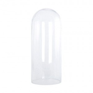 Decoratiune din sticla transparenta 52,5 cm Drome House Doctor