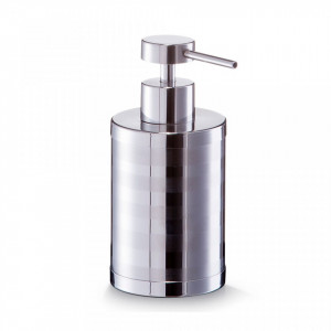 Dispenser sapun lichid argintiu din inox 330 ml Timeless Design Zeller