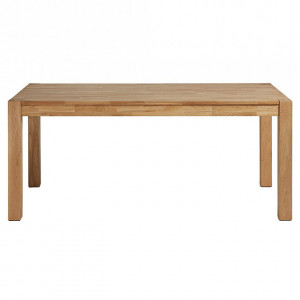 Masa extensibila maro din lemn 90x140(220) cm Indra La Forma