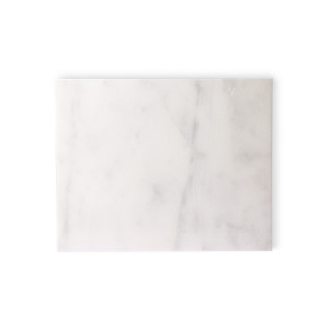 Tocator dreptunghiular alb din marmura 40x50 cm Cutting Board HK Living