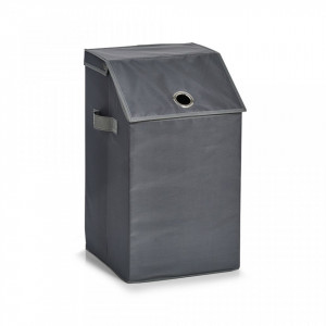 Cos de rufe gri din poliester 34x60 cm Laundry Collector Flap Anthracite Zeller