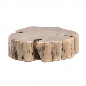 Masuta de cafea maro din lemn de salcam 60x65 cm Essi Kave Home