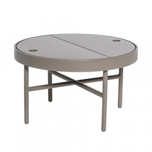 Masuta gri din MDF pentru cafea 60 cm Globe Bloomingville