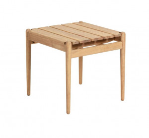 Masuta maro din lemn de eucalipt pentru cafea 47x47 cm Simja Kave Home