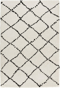 Covor bej/negru din polipropilena120x170 cm Allure Ronno Mint Rugs