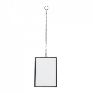 Rama foto neagra din metal pentru perete 15x20 cm Xpose Be Pure Home