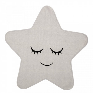 Covor gri pentru copii din bumbac 100x100 cm Starlight Bloomingville